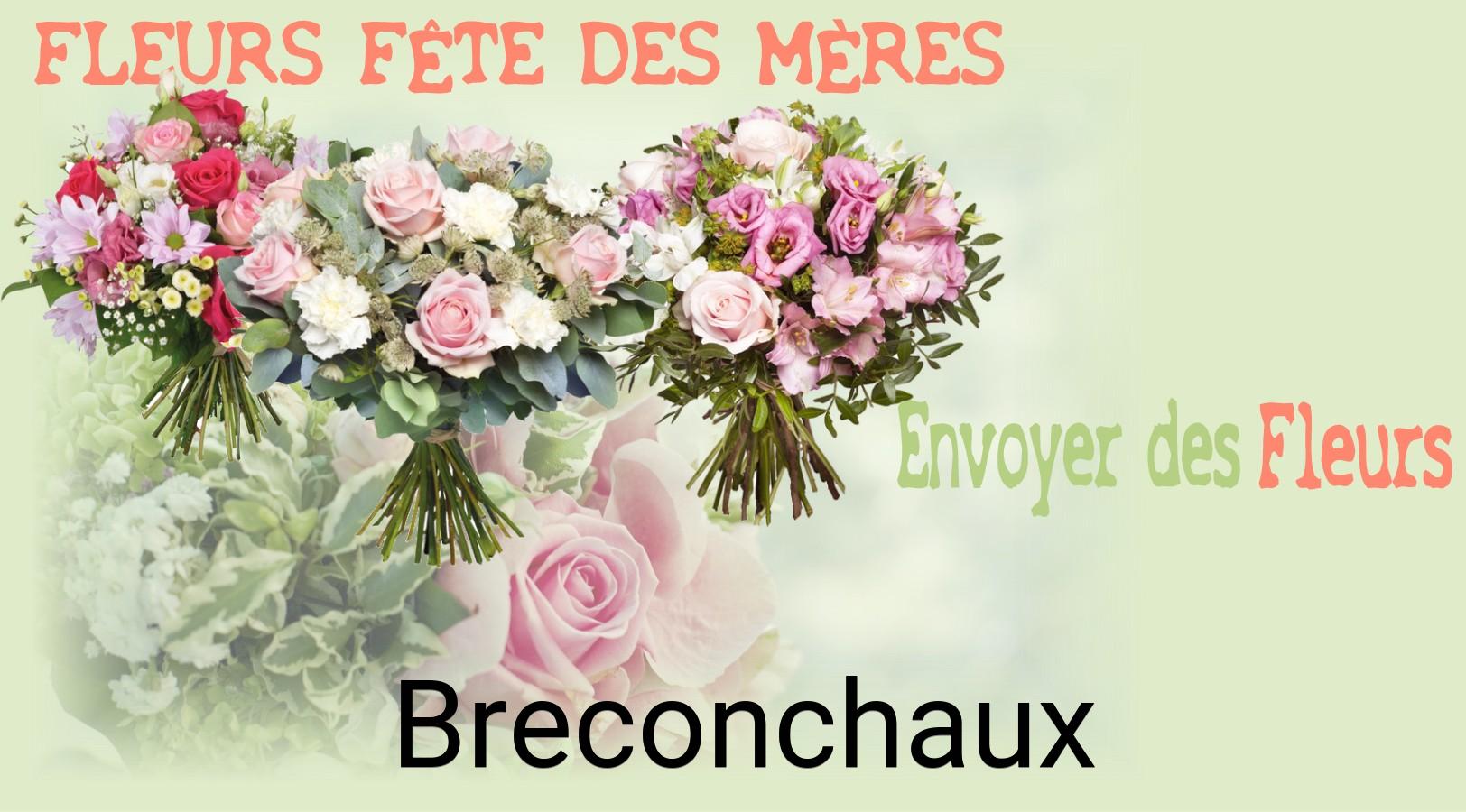 Bouquet de Fête des Mères livré à Breconchaux